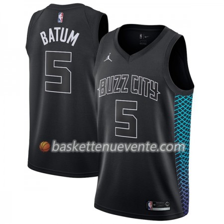 Maillot Basket Charlotte Hornet Nicolas Batum 5 Jordan Brand City Edition Swingman - Homme